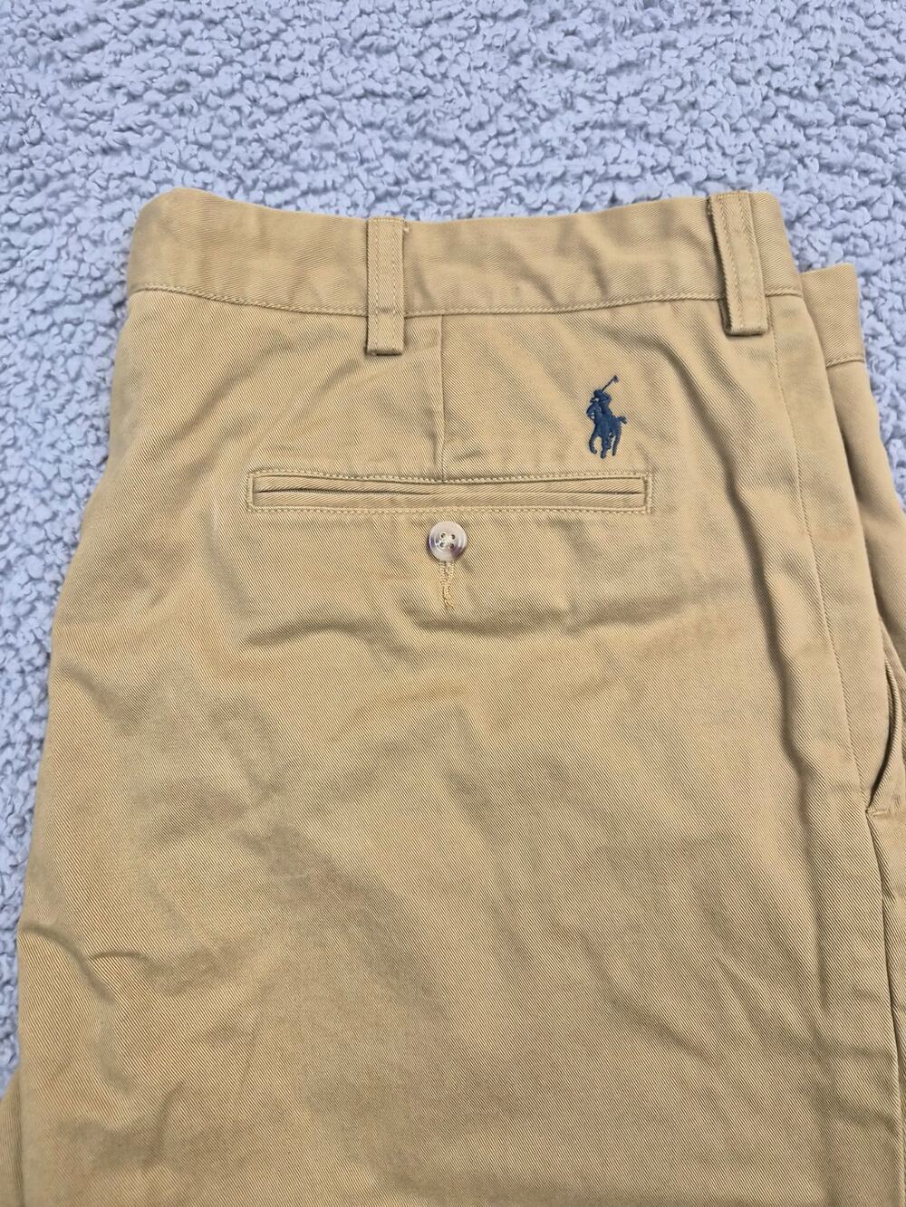 Polo Chinos Men's Size 38x34 Khaki Ralph Lauren Preston Pant (1394)